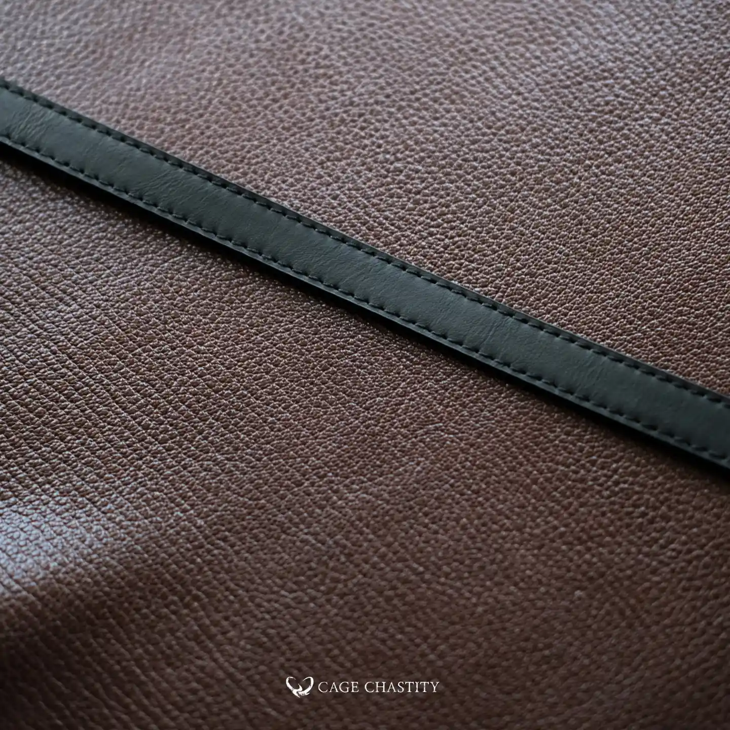 the leather details