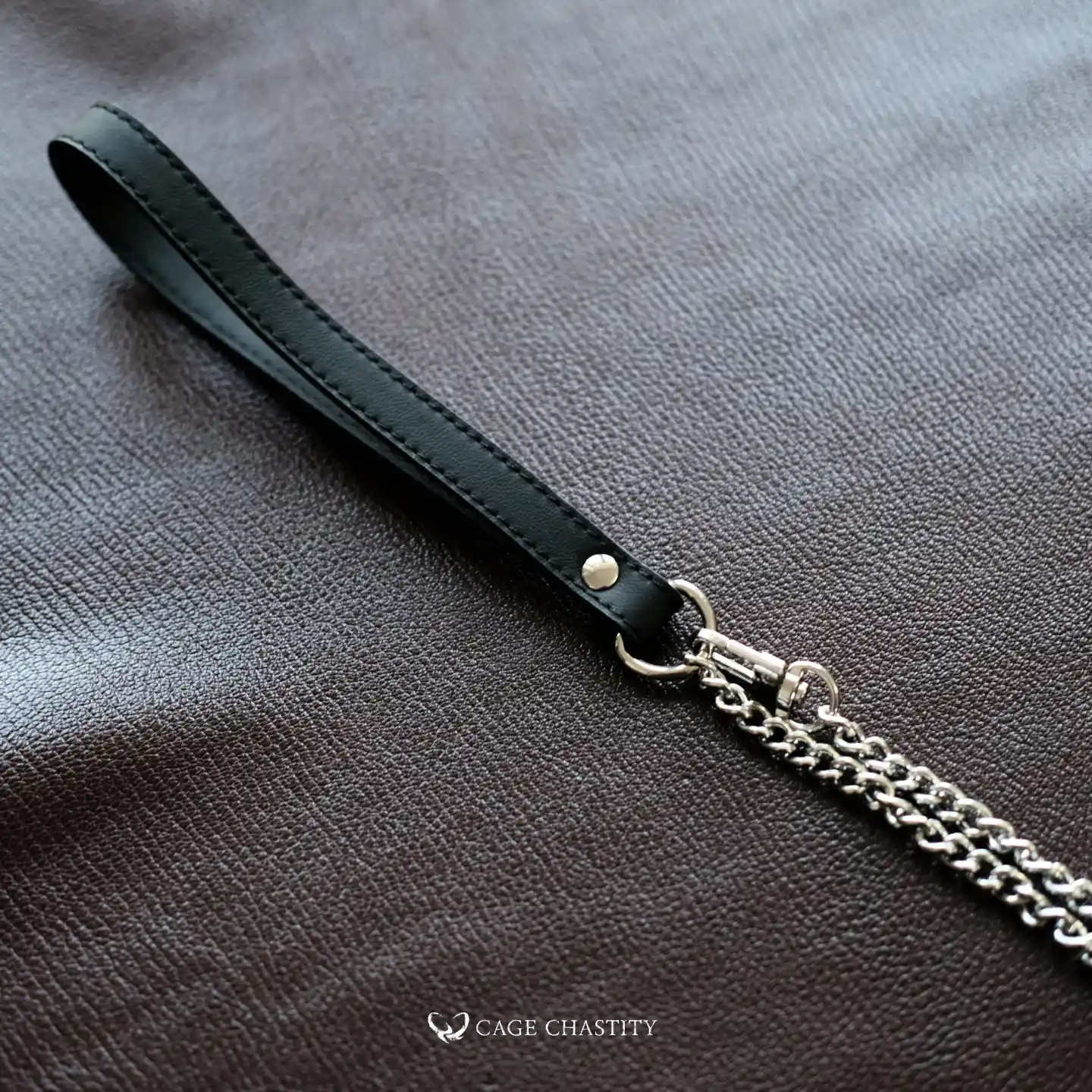 the matching leash associated with the obsidian collar