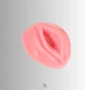 the pink vagina is very realistic, soft to touch
