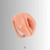 the vagina cage with tan color
