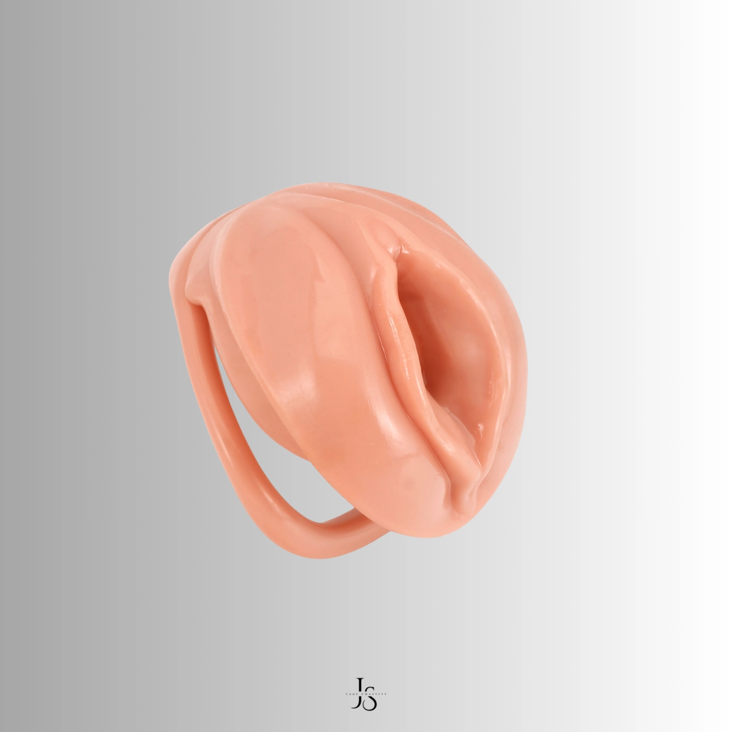 the vagina cage with tan color