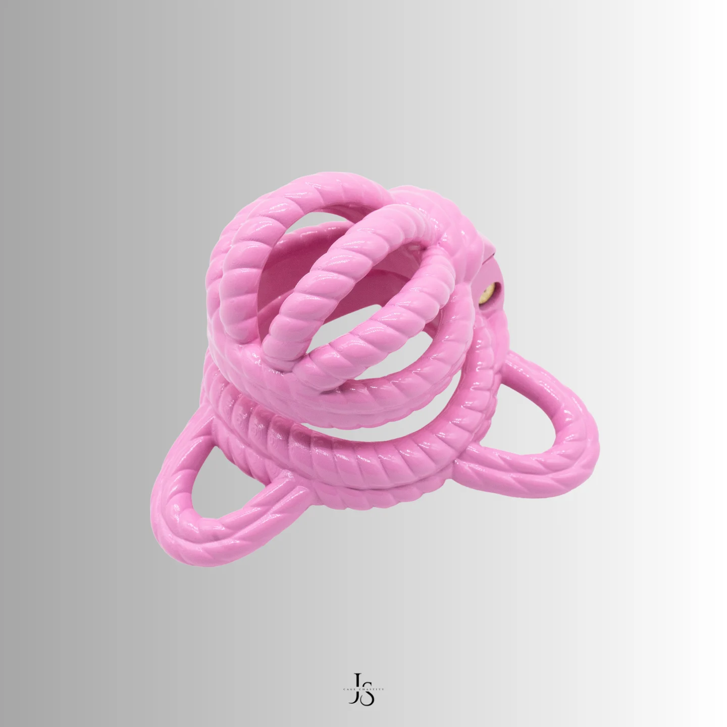 the pink rope bondage cage