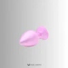 the pink plug head shaped as a heart