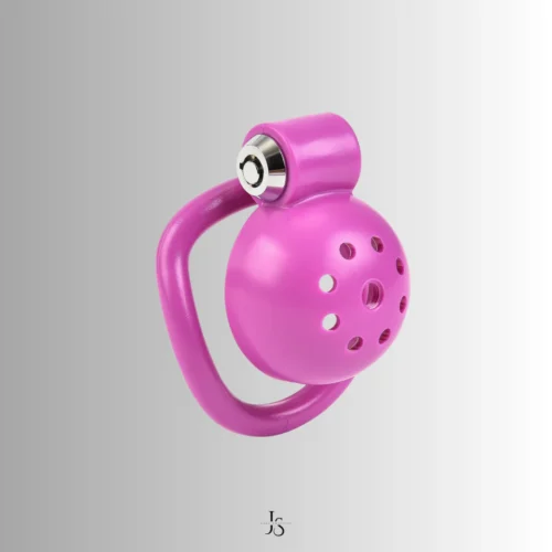 the purple cupette cage front