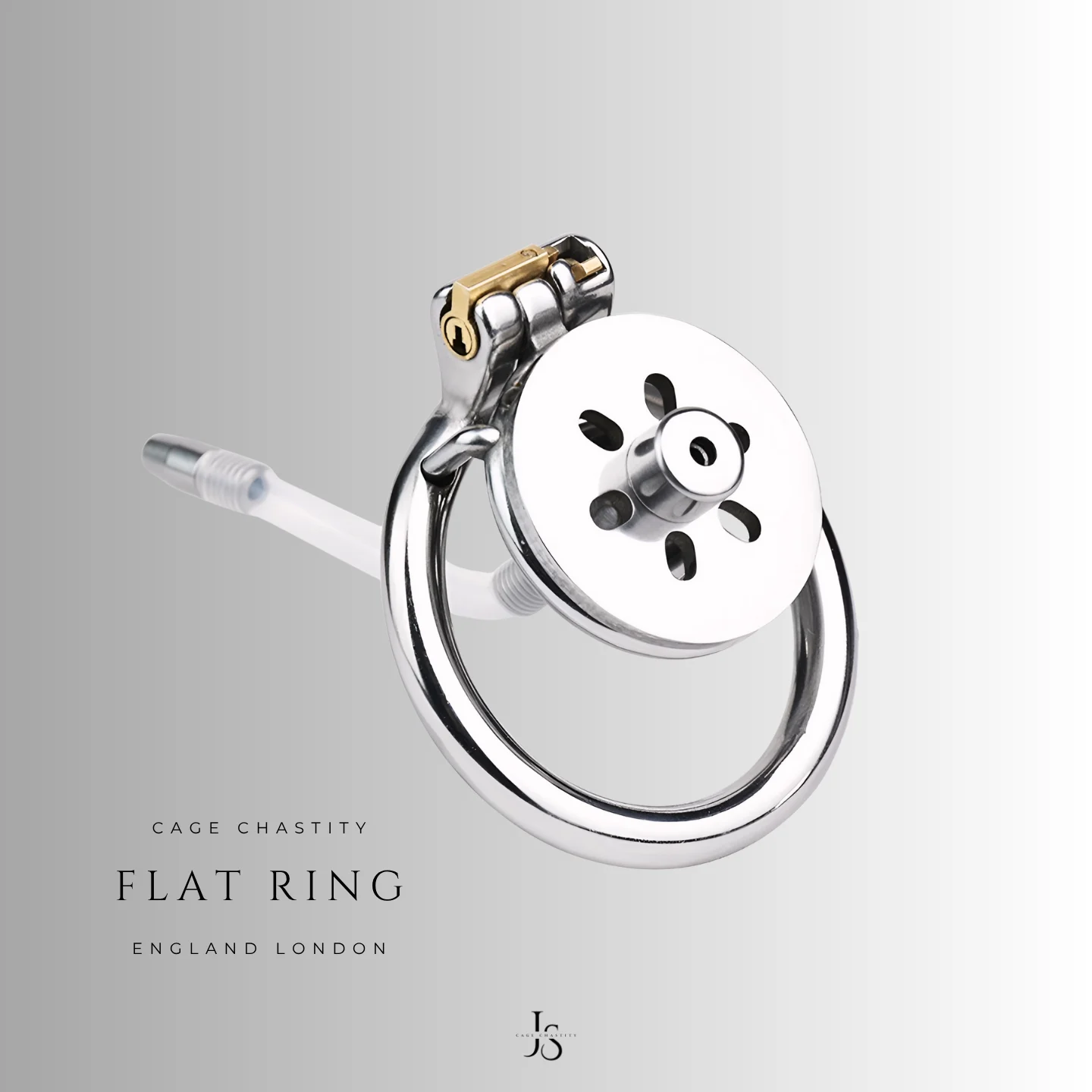 the reverse chastity cage with flat ring