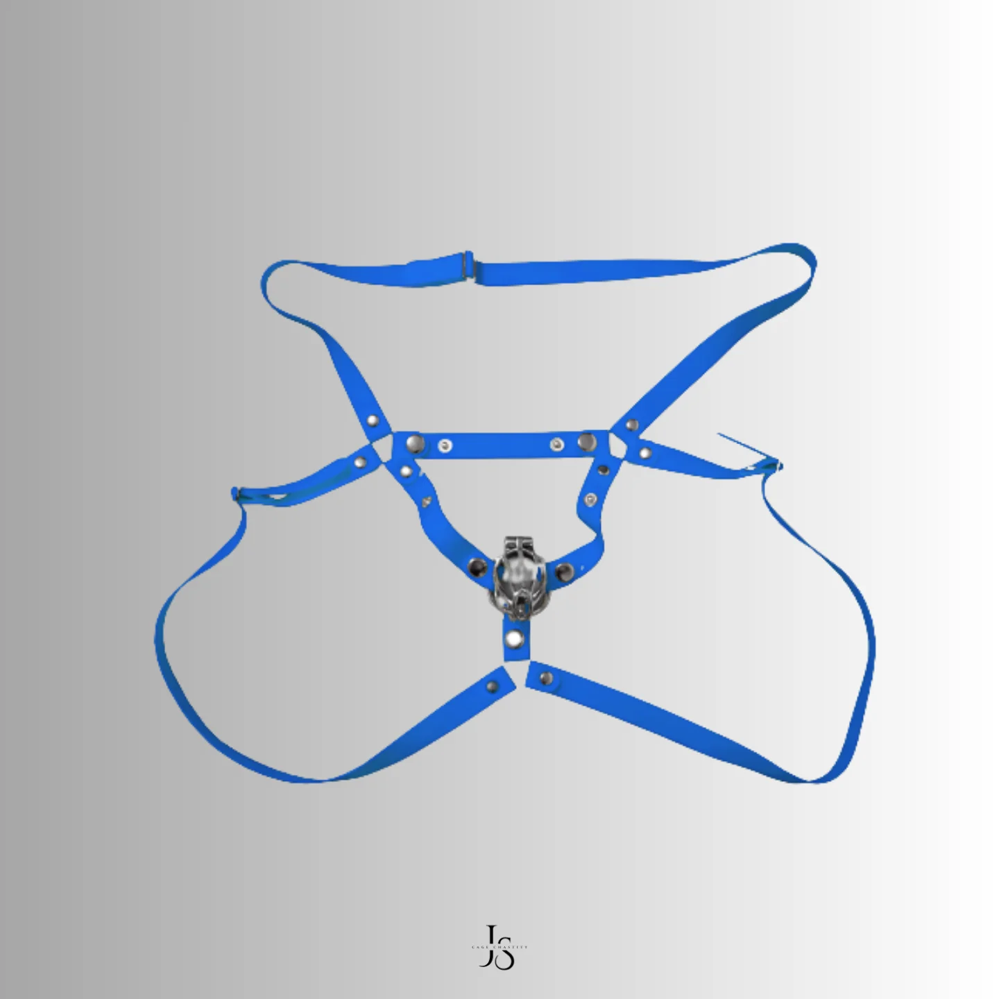 blue silicone strap