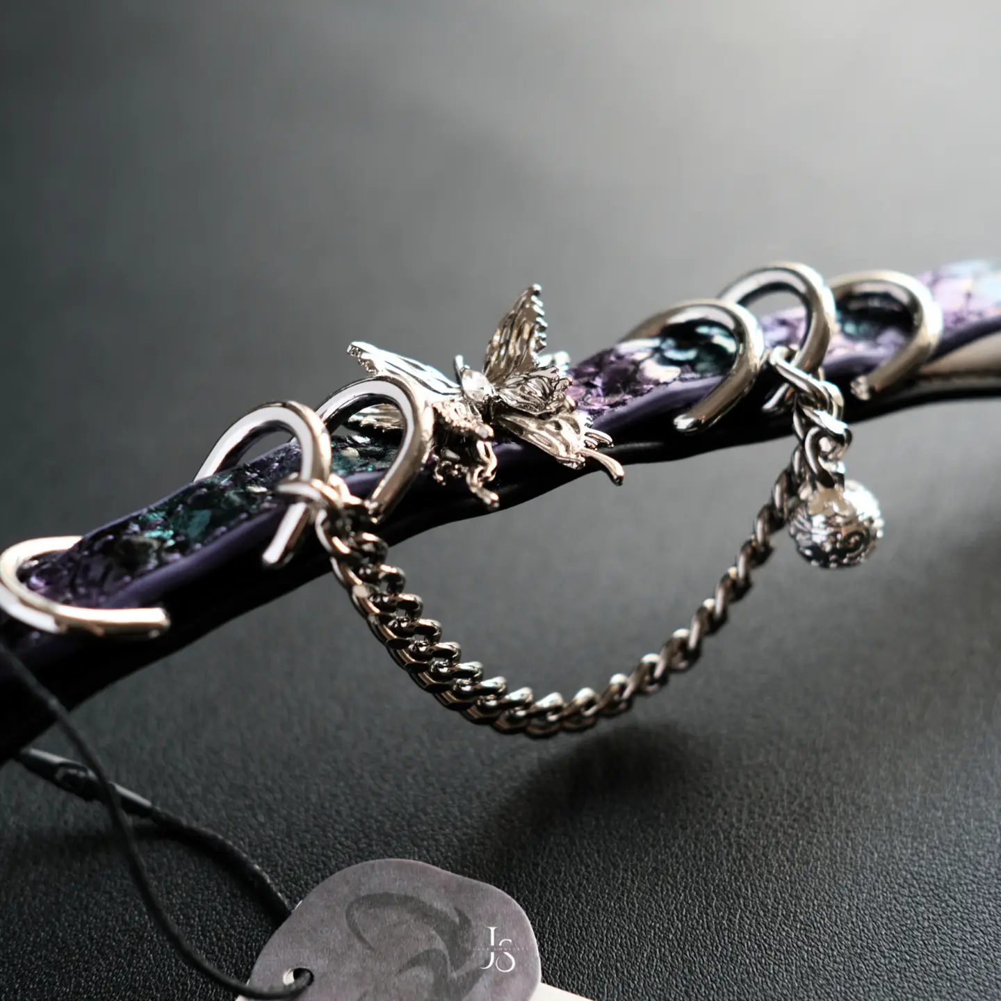 the royal collar with silver decorations