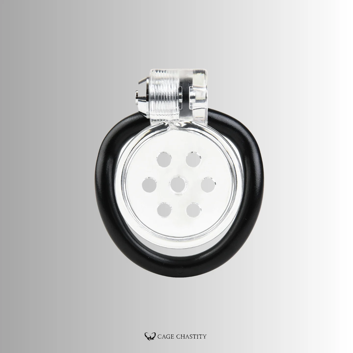 the clear tube with black arc ring