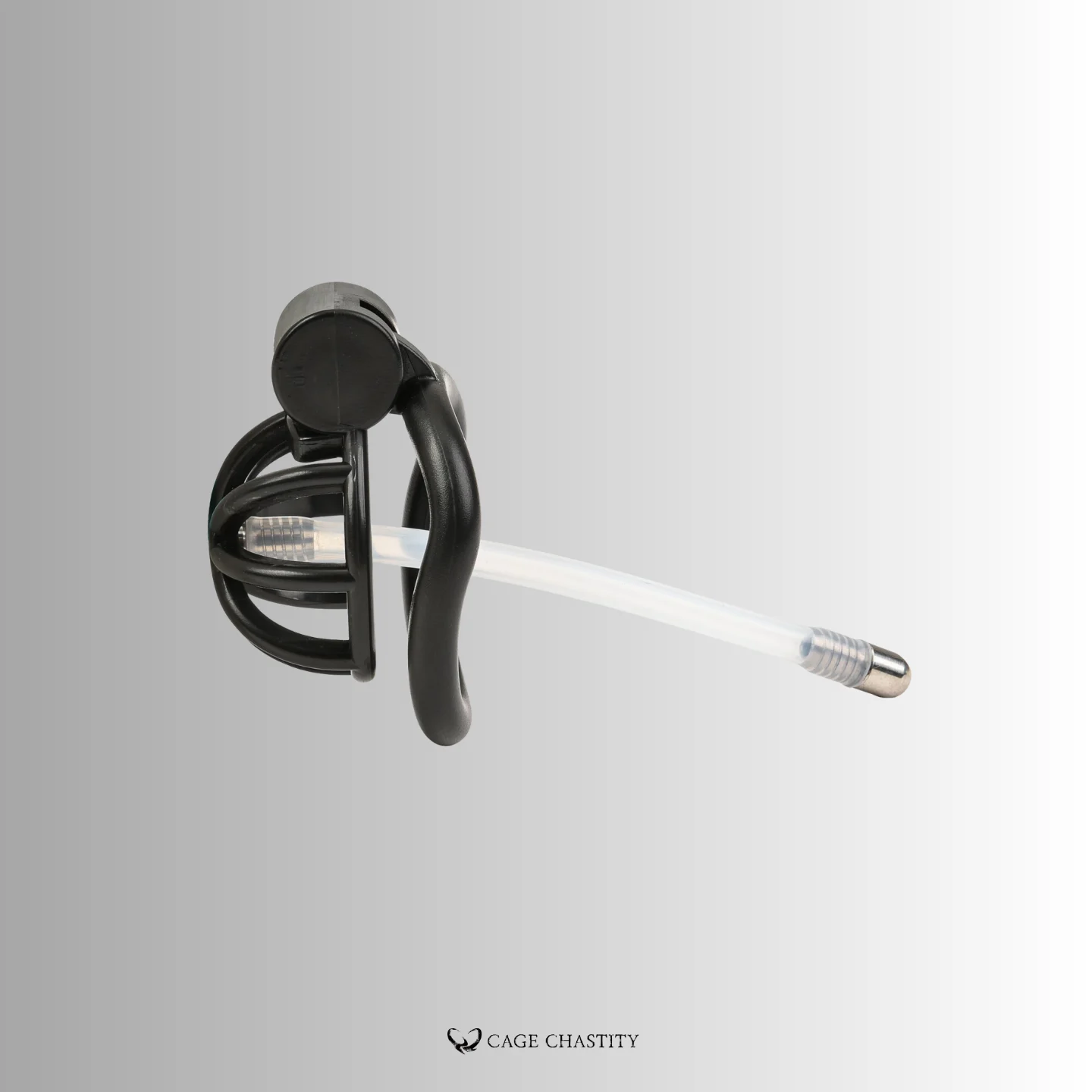 cage with silicone catheter