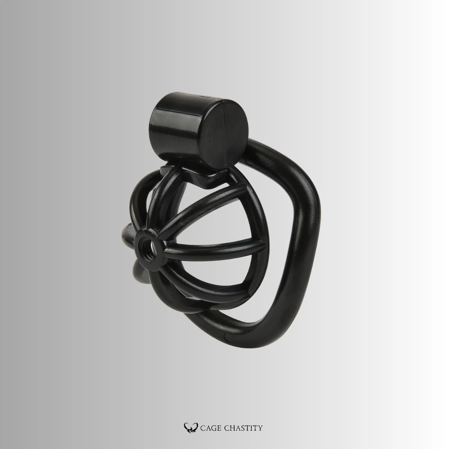 black control prison cage head