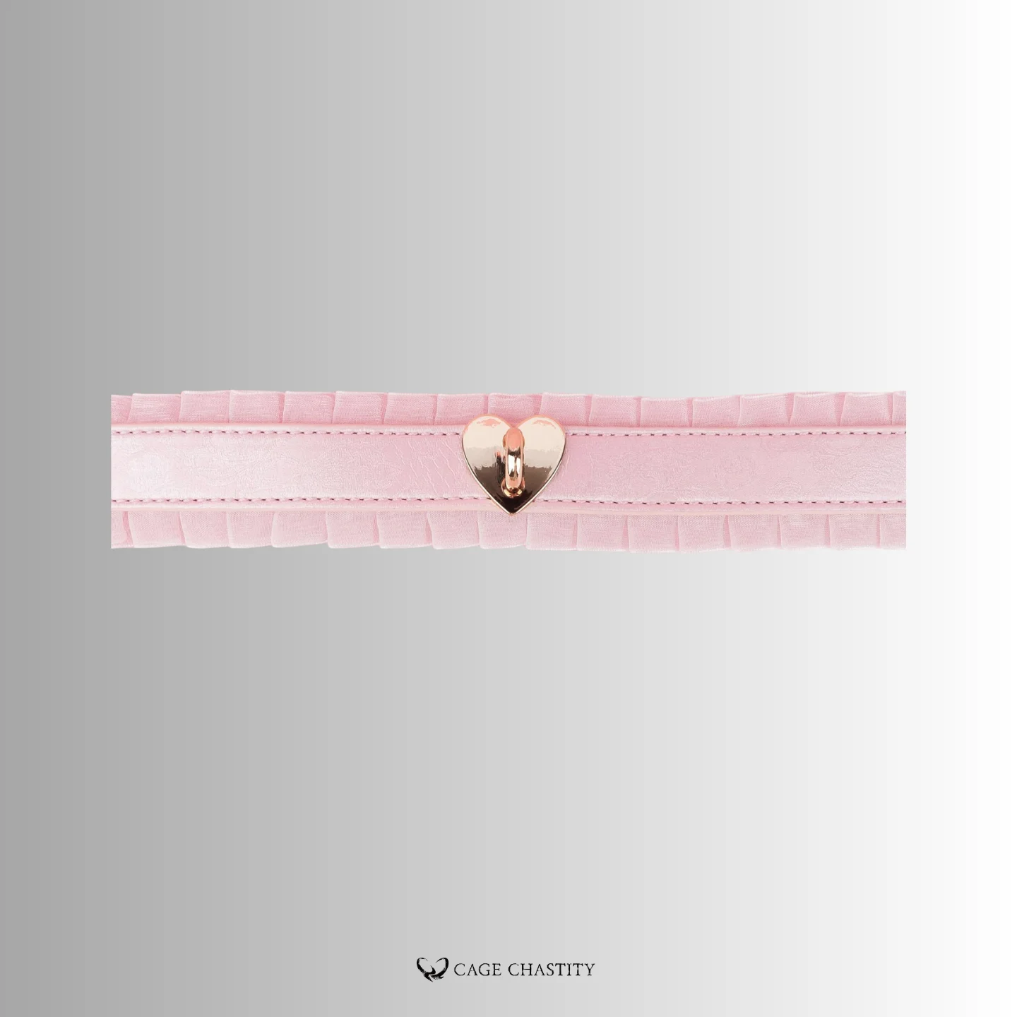 the collar with heart lock