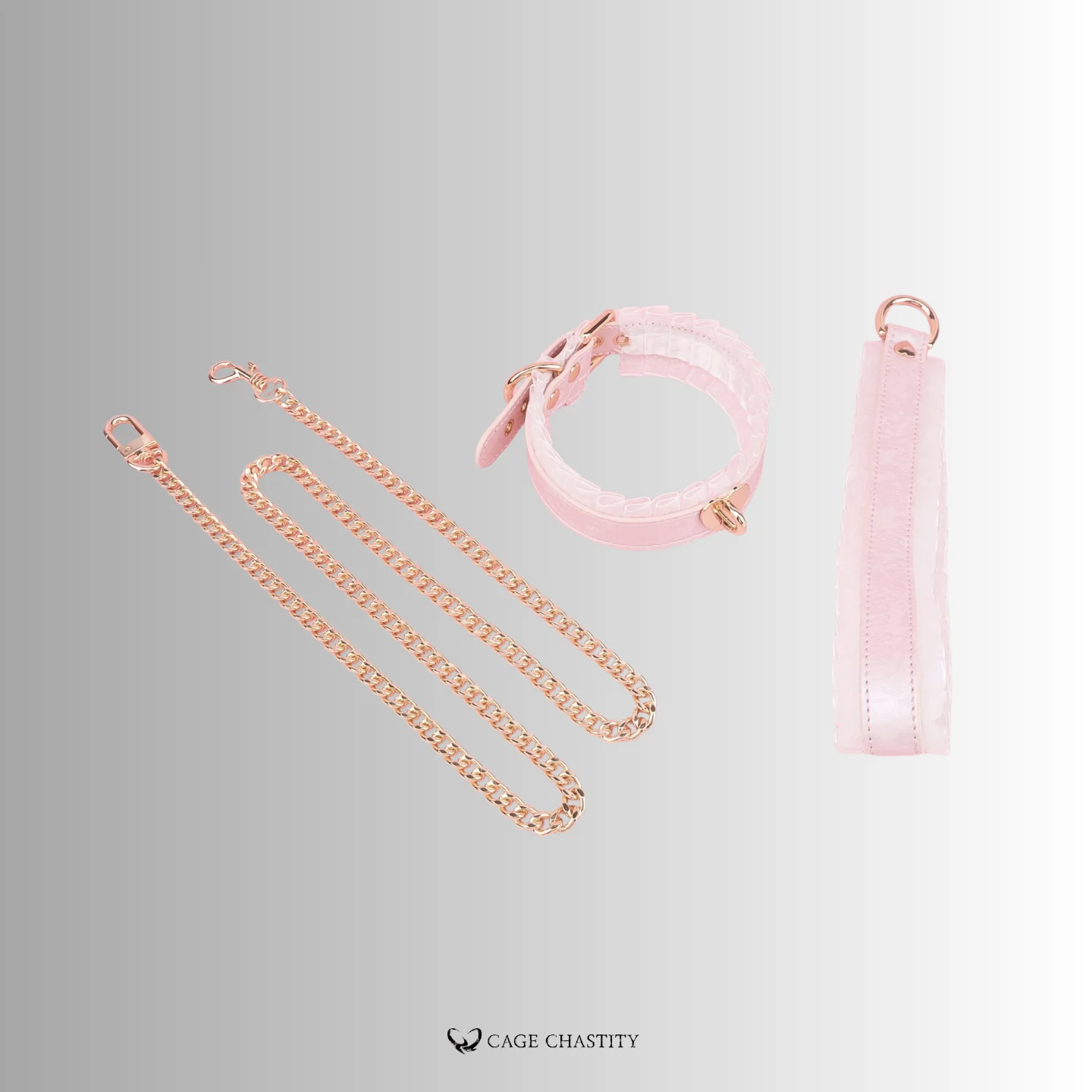 the set combines of one collar and one leash