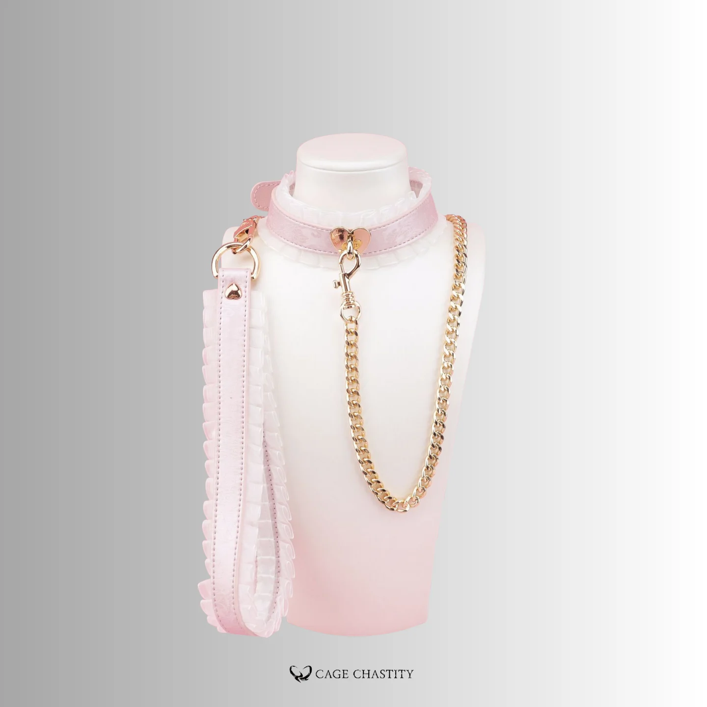 the lacelock set, with lace collar and lace leash
