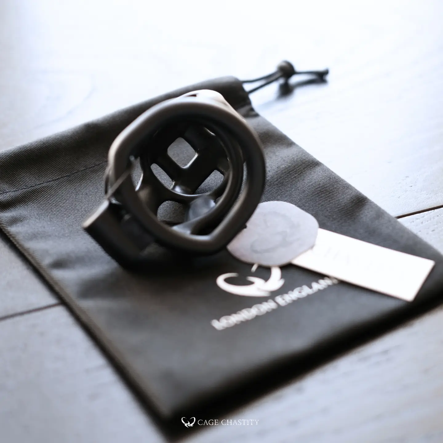 the inside of the black cobra cage, matte finsih