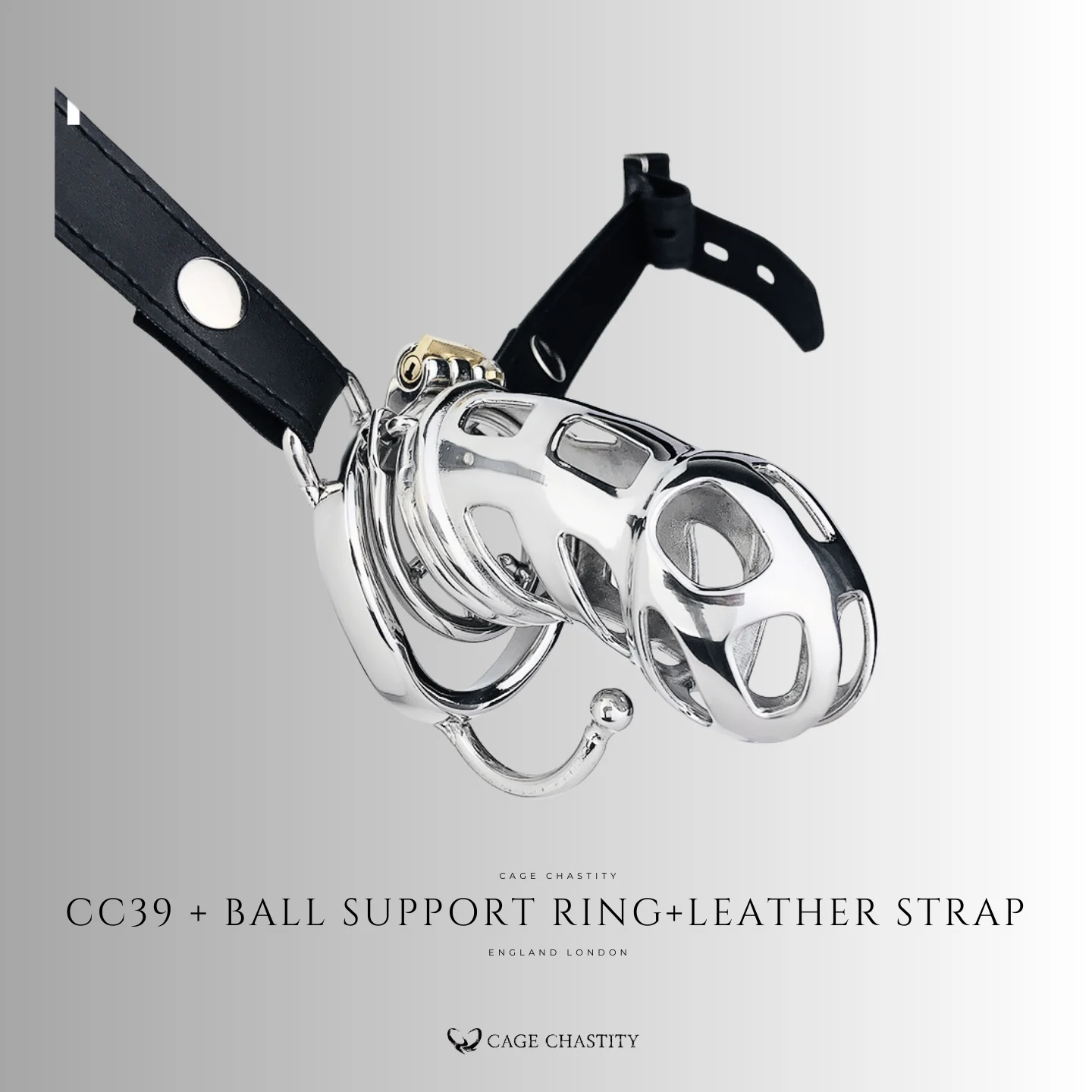 cc39 with ball support ring and leather strap