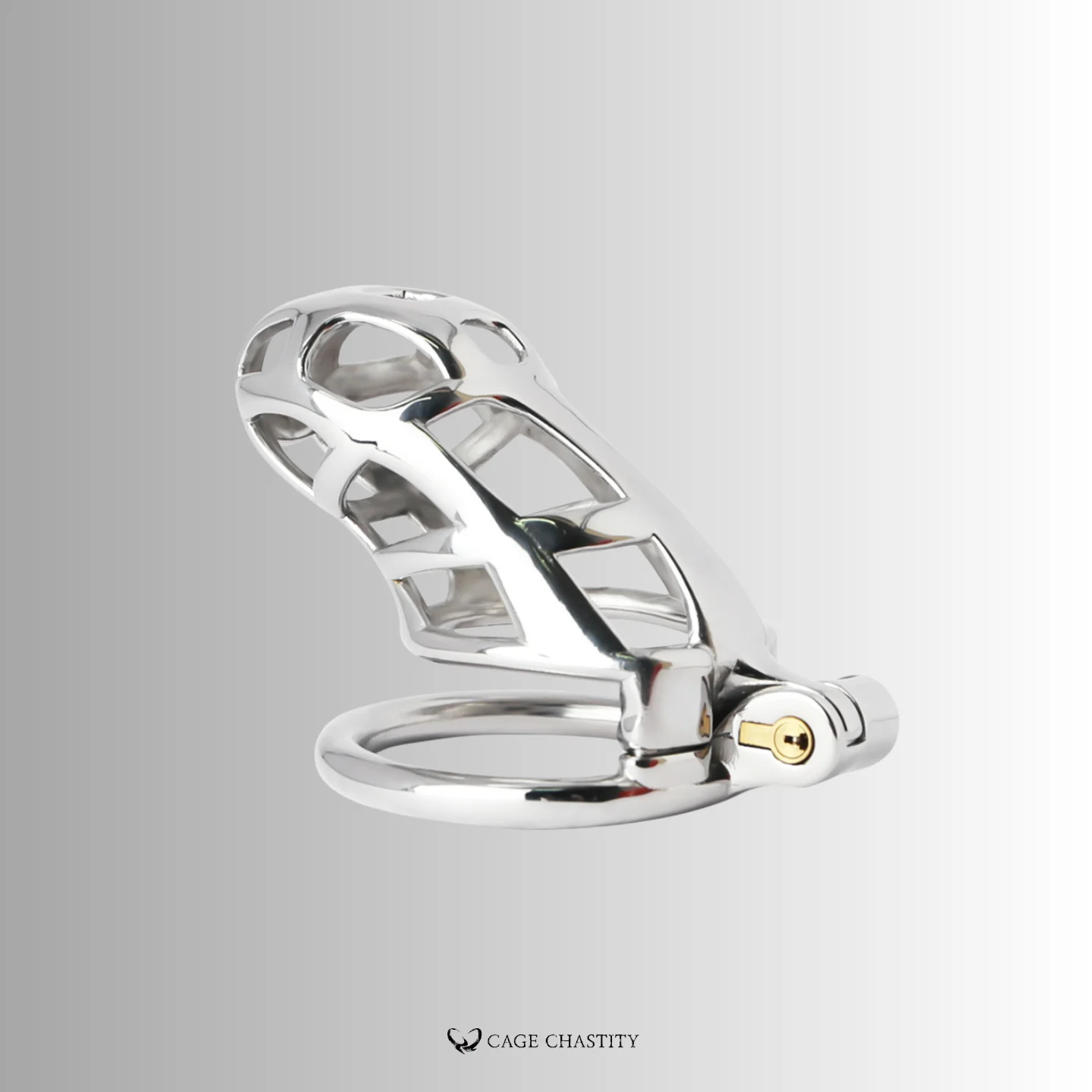 top view of the silver cobra cage