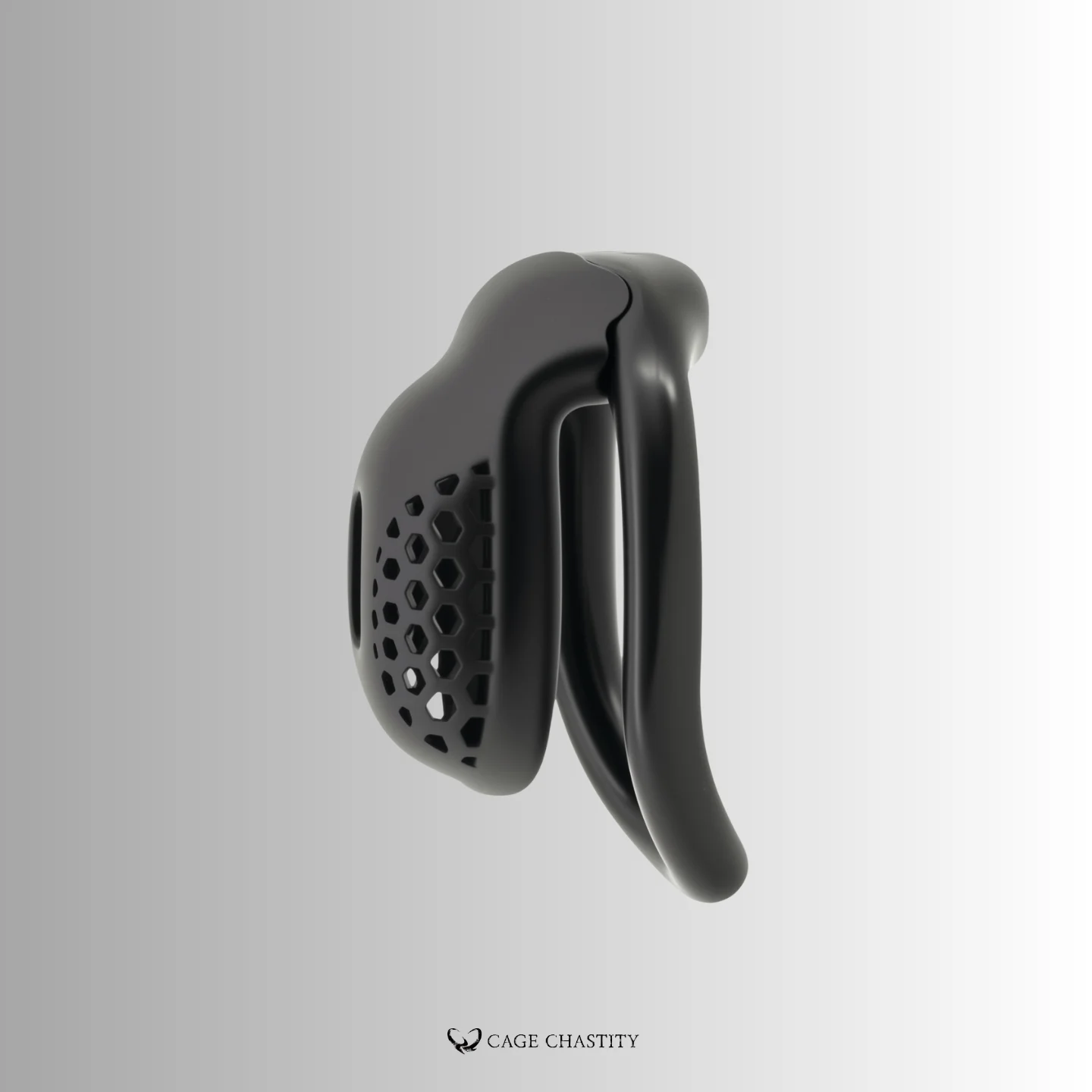 black curved head cage