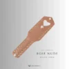 the rose nude color of the paddle