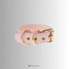 the side view of the mermaid leather cuff