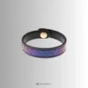 the purple pink fading color of monet bloom collar