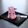 the medium pink cobra chastity cage