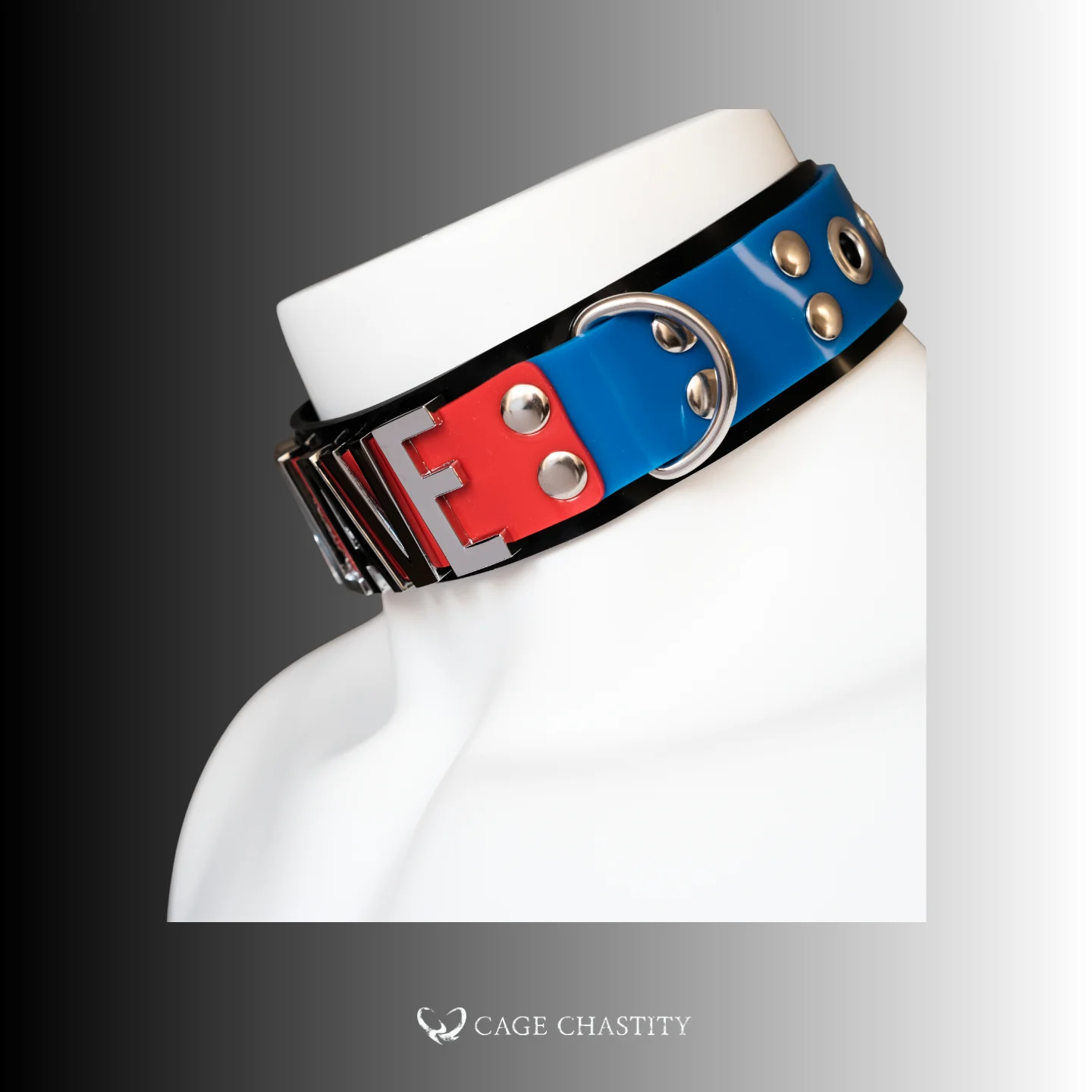 Obedience Silicone Collar – Custom Letter & Color