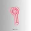 pink version of the pink cage with tipped room on top