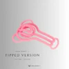 the tipped version of the fufu v5, in pink color