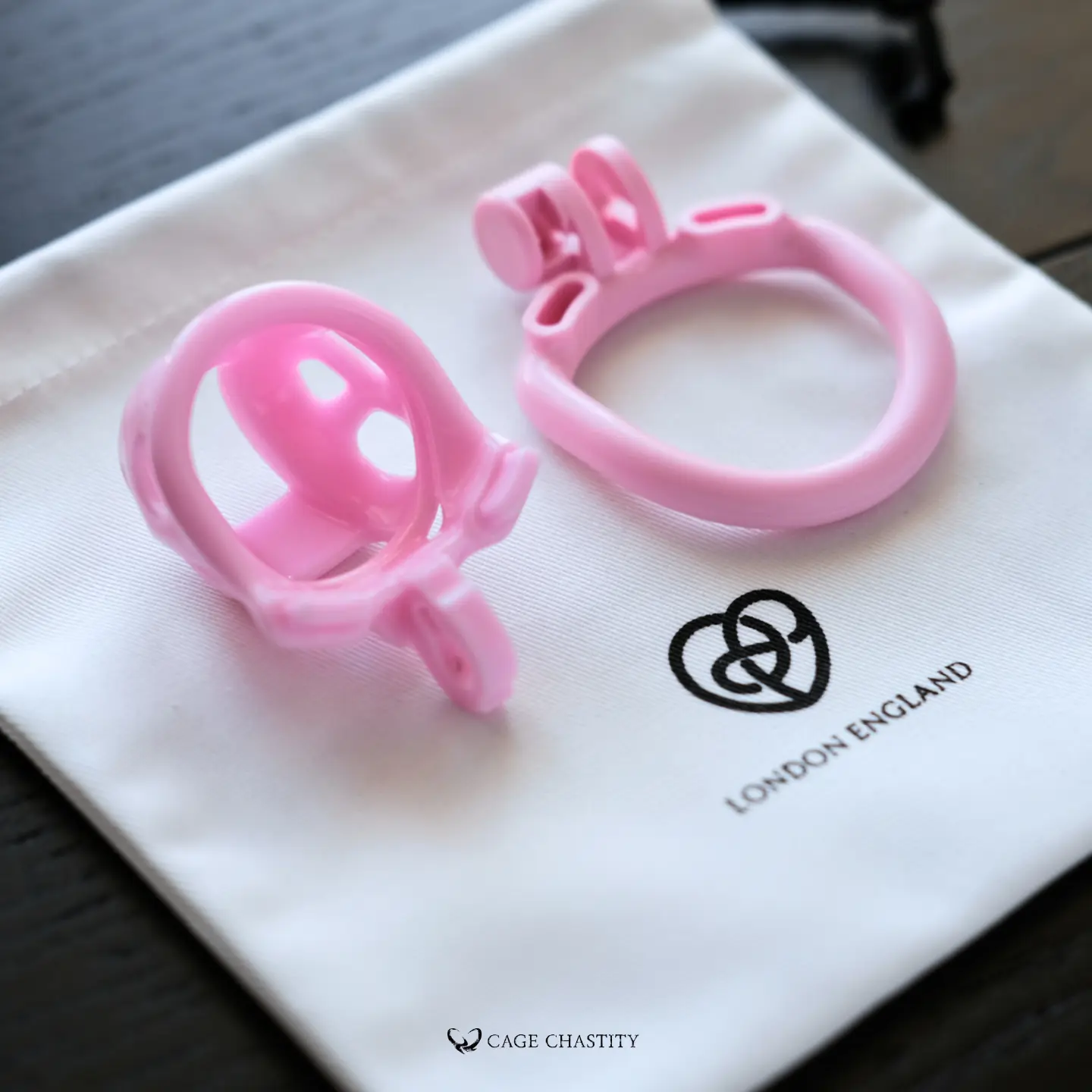 the pink cobra cage tube and base ring