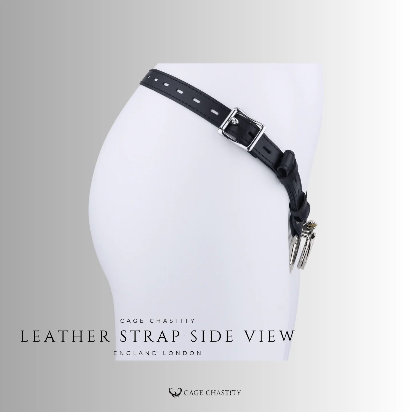 leather strap side view
