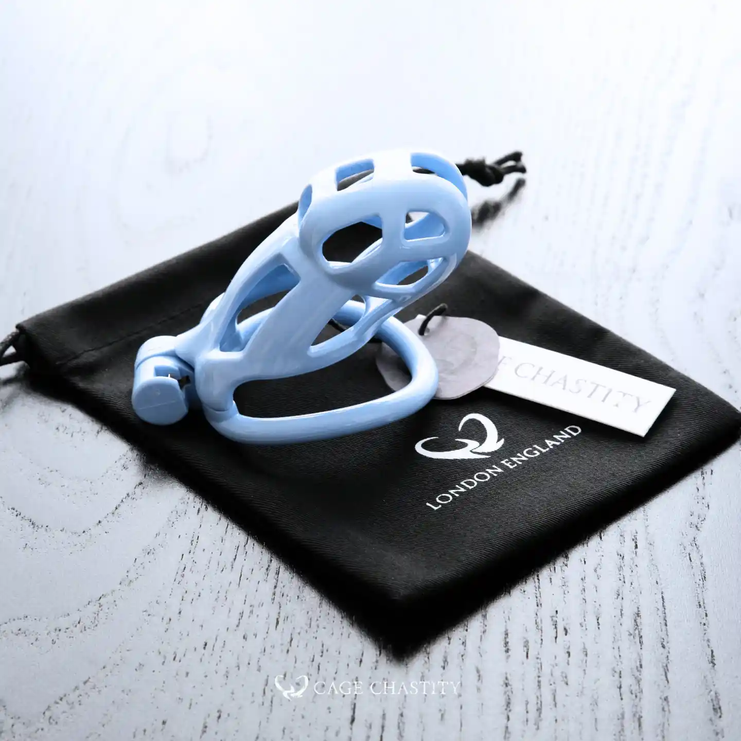 blue cobra chastity cage