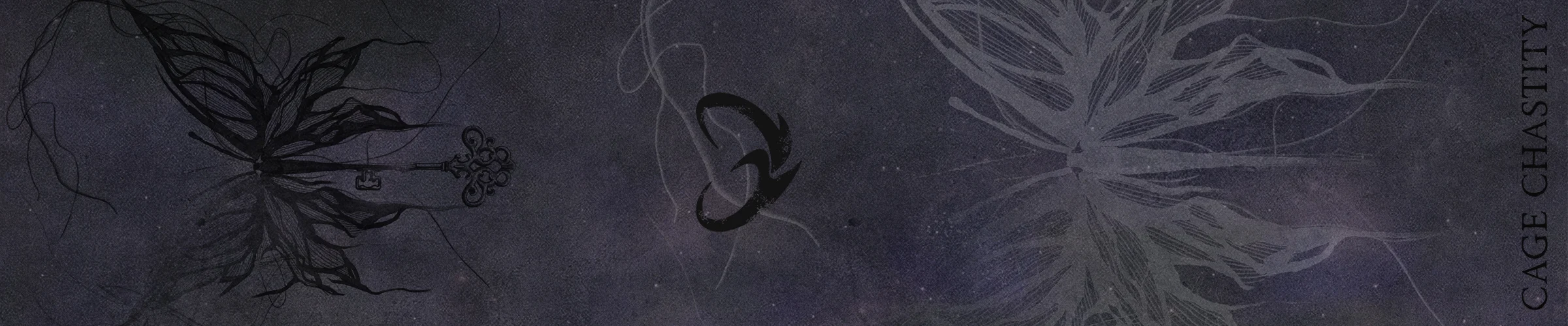 the butterfly integrated with the cc key