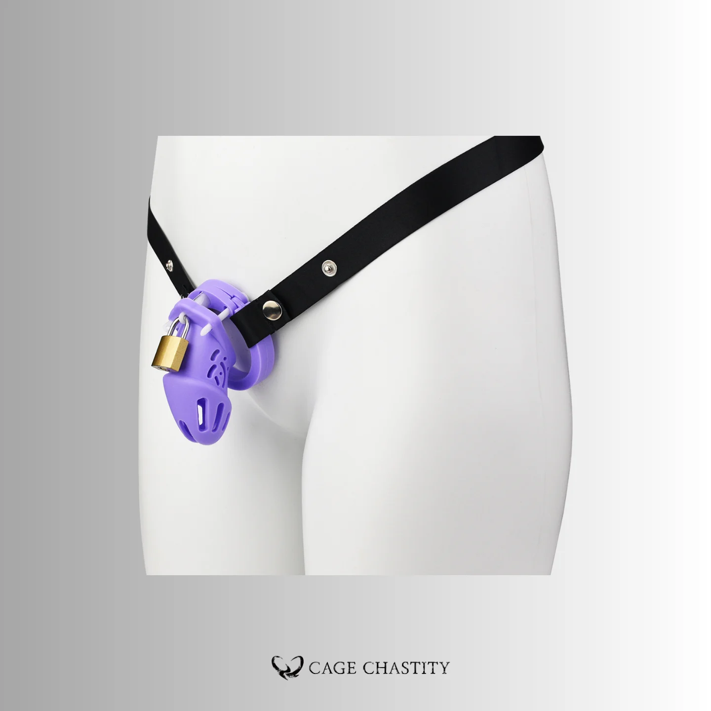 the purple cage with barrel lock