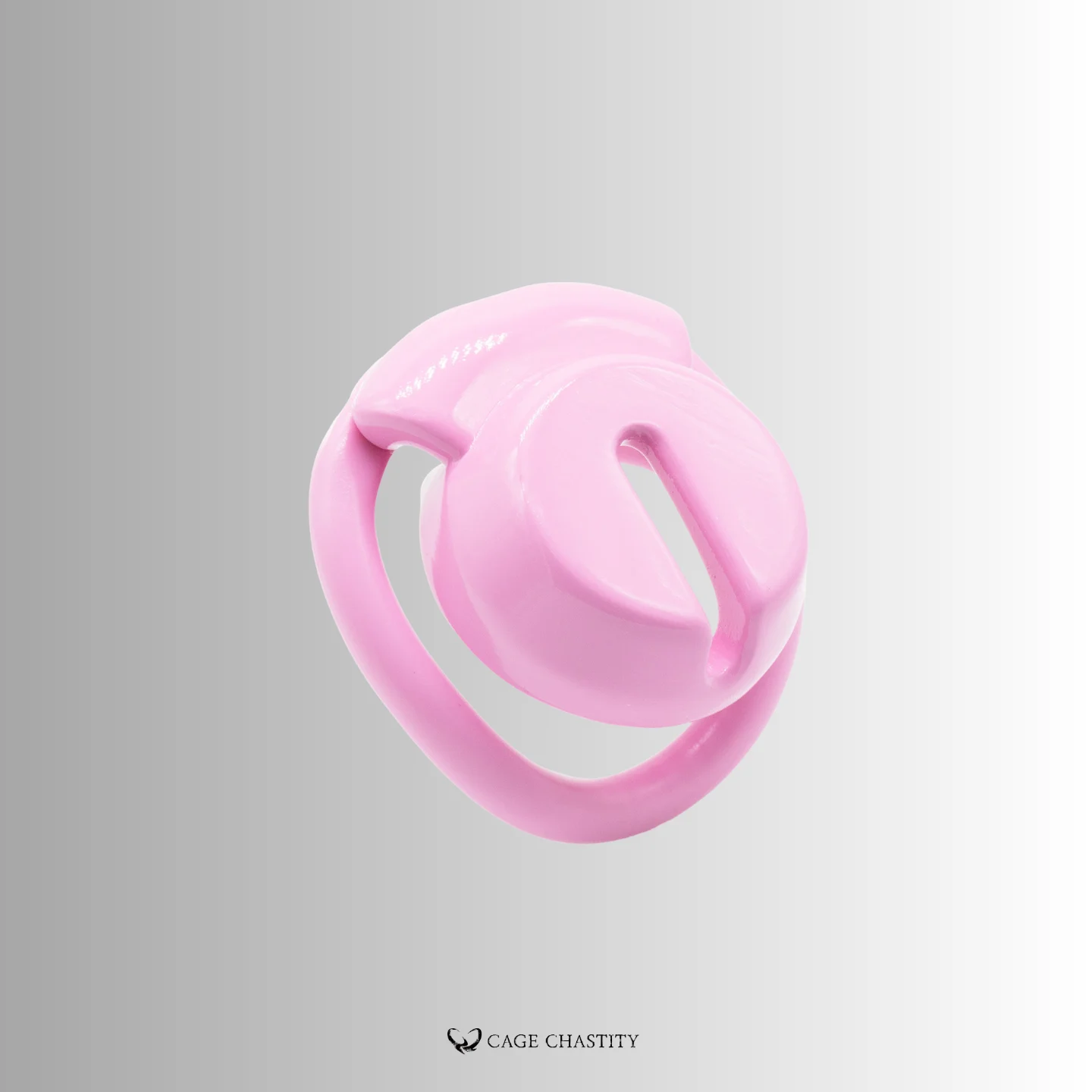 the opening tip of the pink cage