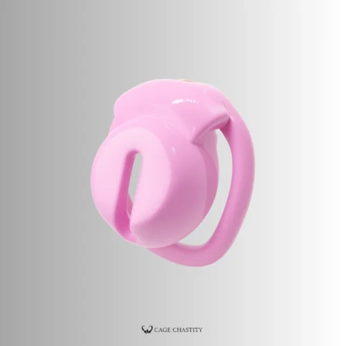 the pink polished surface