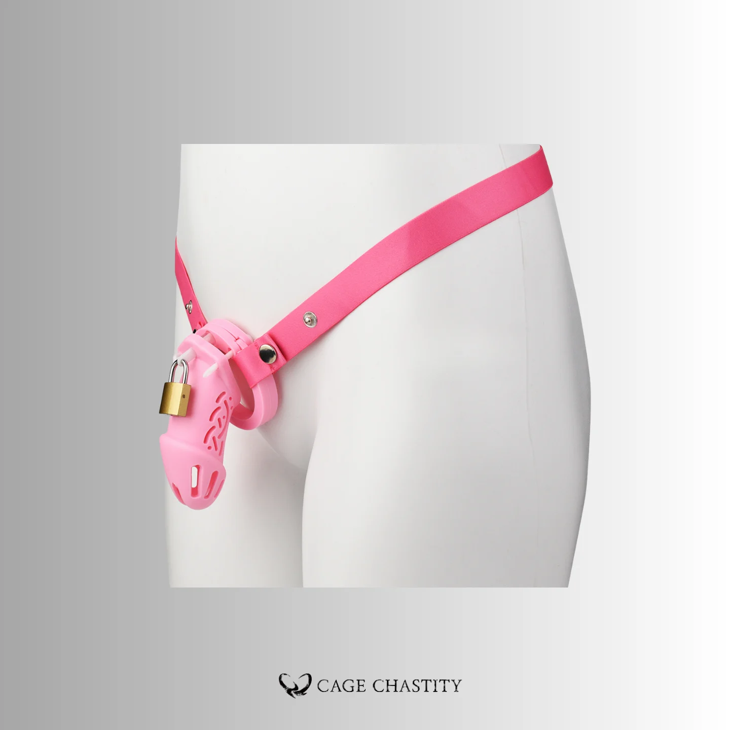 the side view of the silicone cage