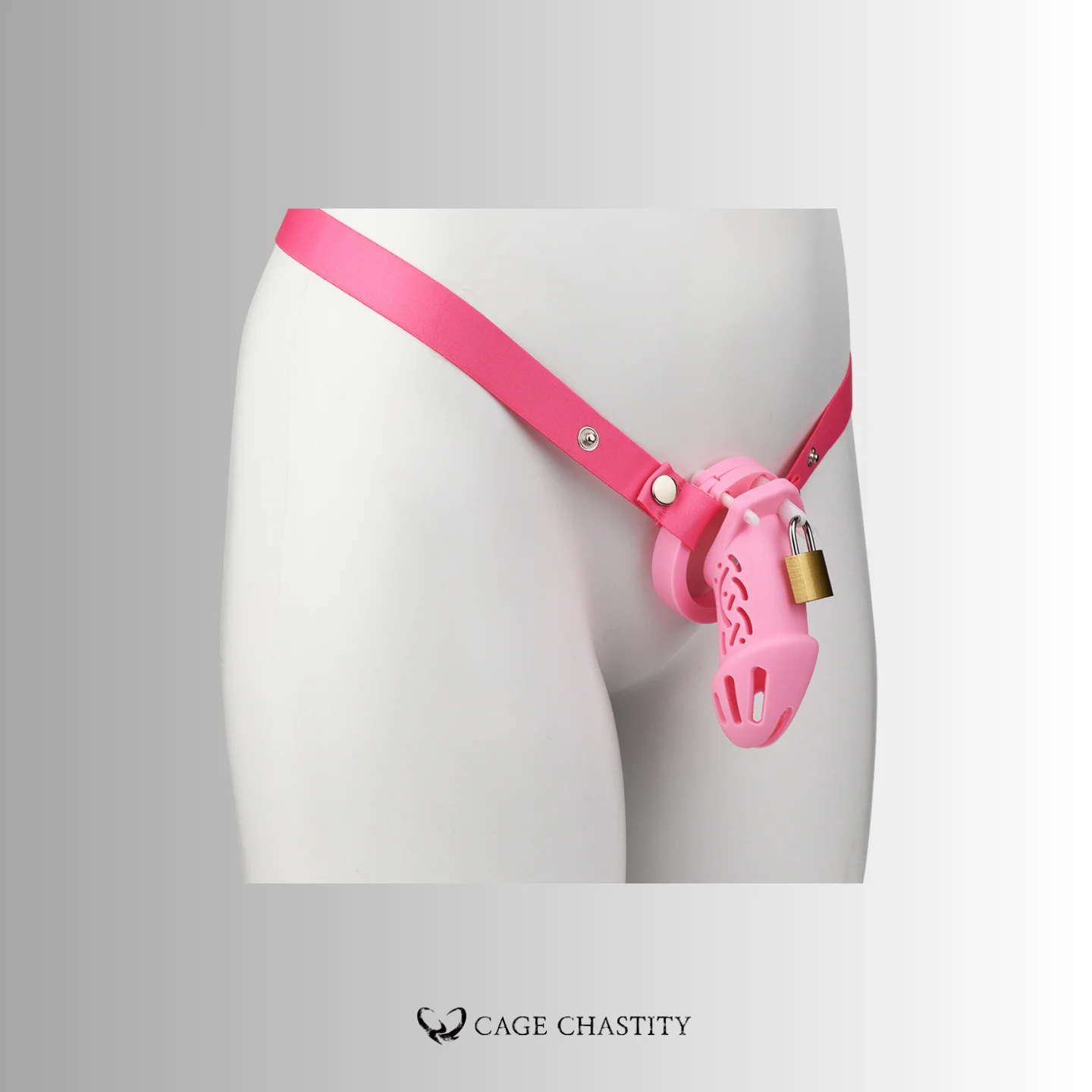 the large size pink cage