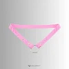 pink nylon strap