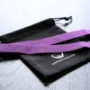 the purple nylon belt