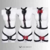 SakuraDream Femboy Harness & Garter Set