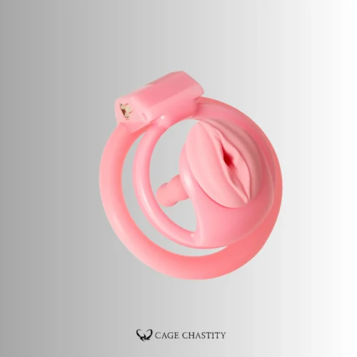 the front view of the pink set