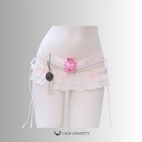 the dress up ensemble with tiny pink cage