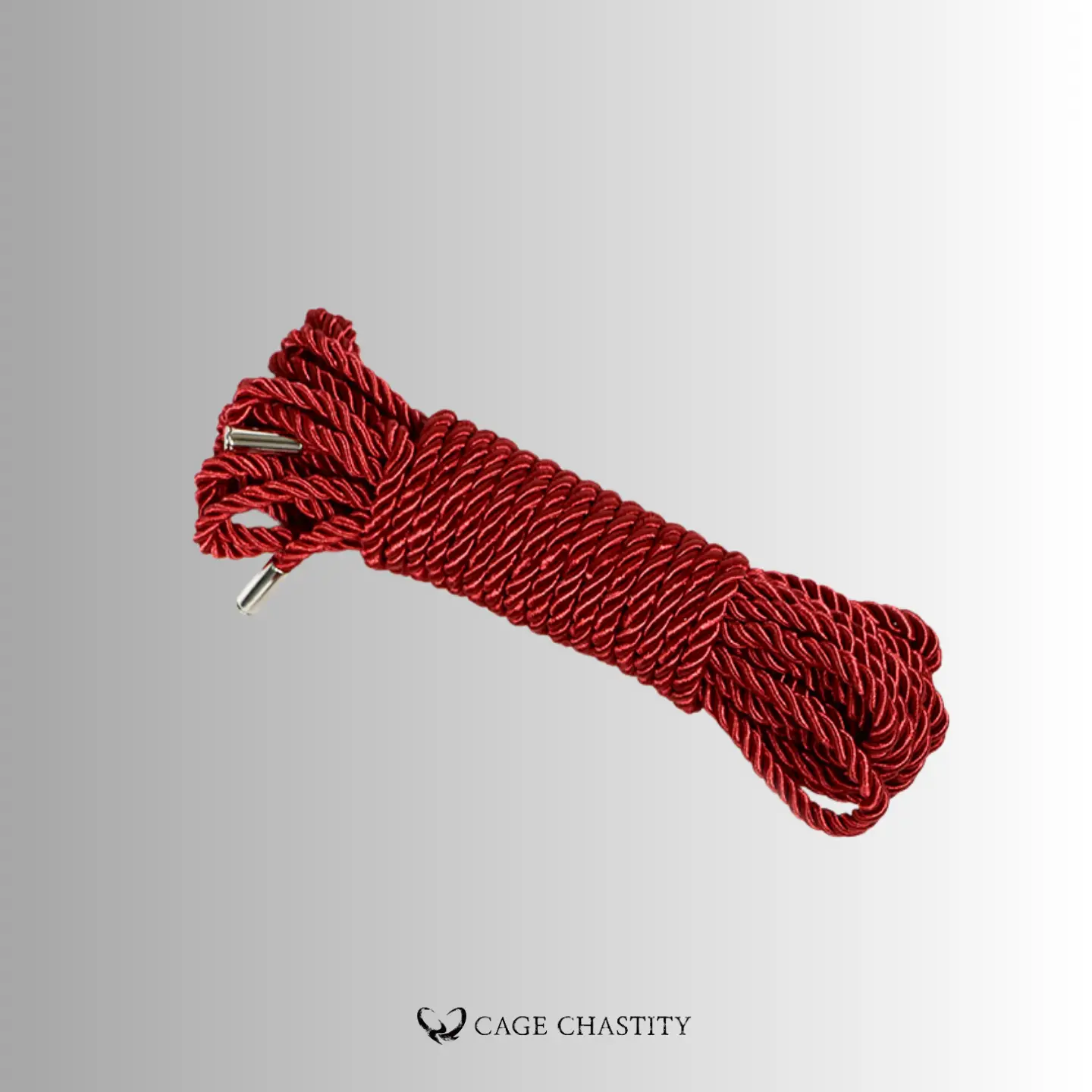 red bondage rope