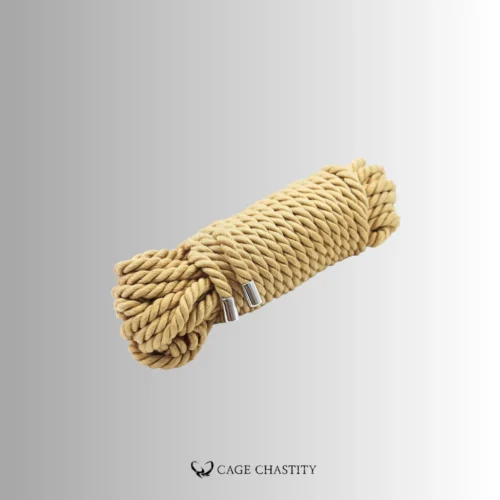 the jute color bondage rope