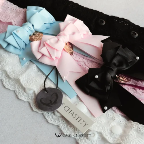 the black and pink and blue strap put together