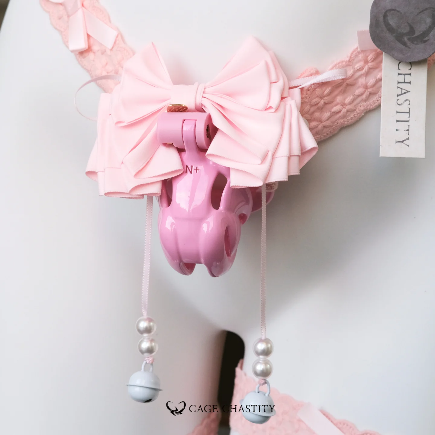 the pink viper n+ size on the harness set