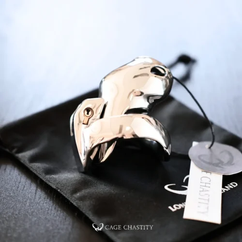 the side view of the fine polished htv4 metal cage