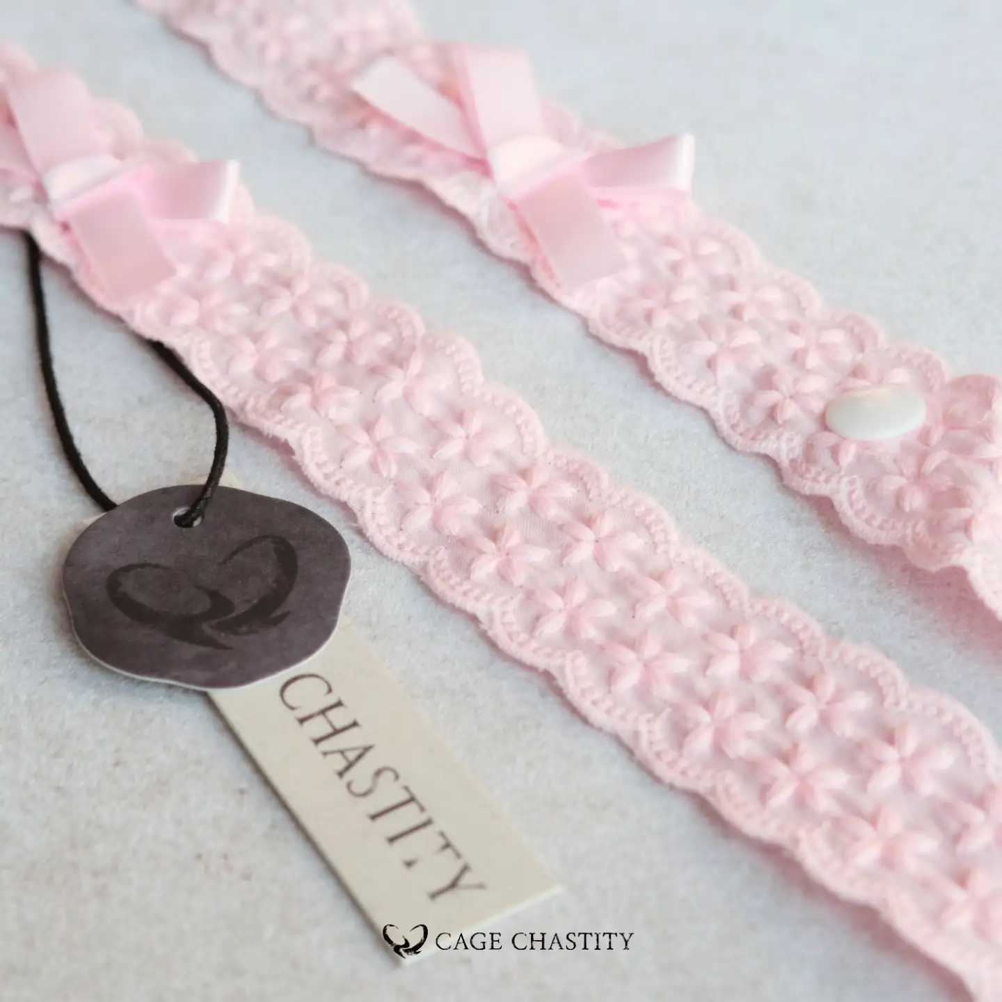 pink cotton strap