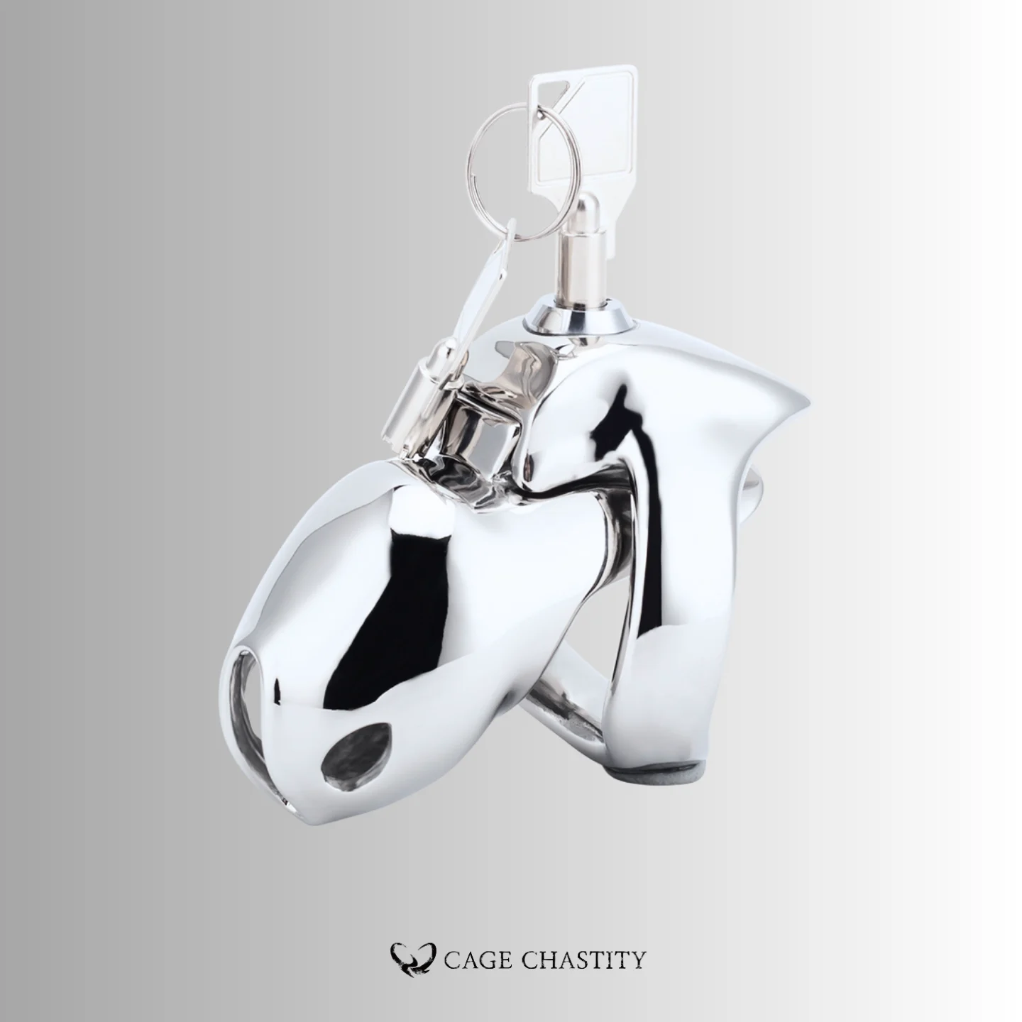 the nano size cage with key attached