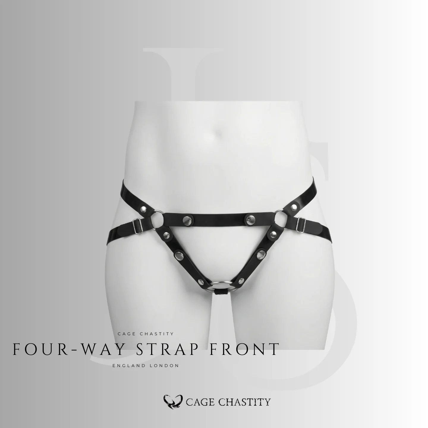 the front view of the silicone strap